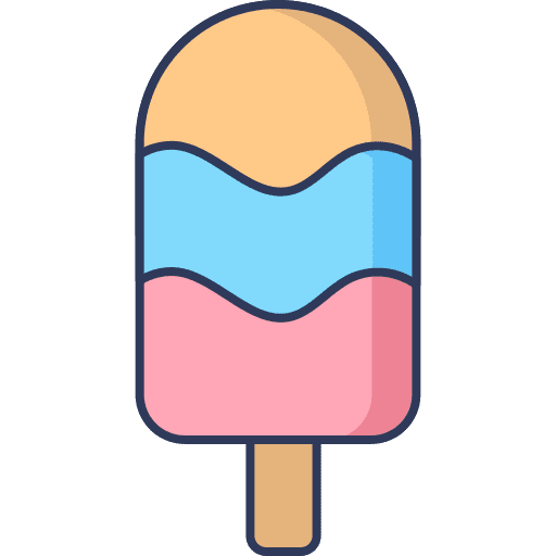 Ice pop food sweet food and restaurant icon Ice pop food sweet food and restaurant icon
