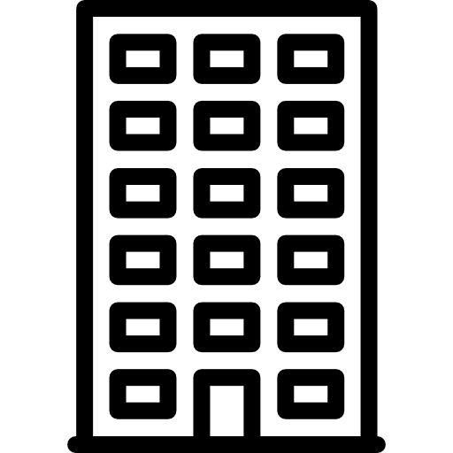 Apartment building houses house commercial building icon