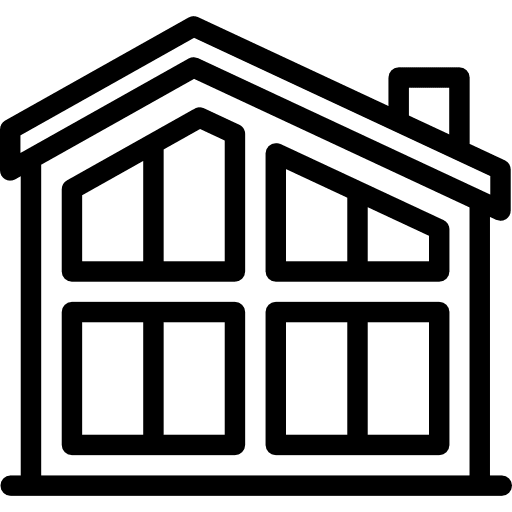 English cottage garden traditional cottage icon