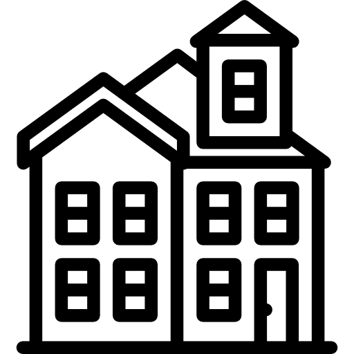 Big glamourous house home buildings constructions icon Big glamourous house home buildings constructions icon