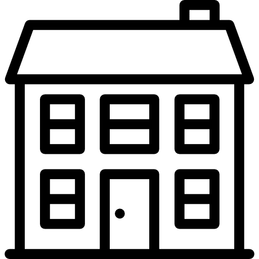 Duplex house apartment house houses icon Duplex house apartment house houses icon