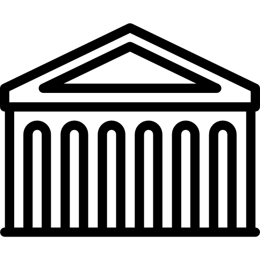 Museum facade building constructions monumental icon Museum facade building constructions monumental icon