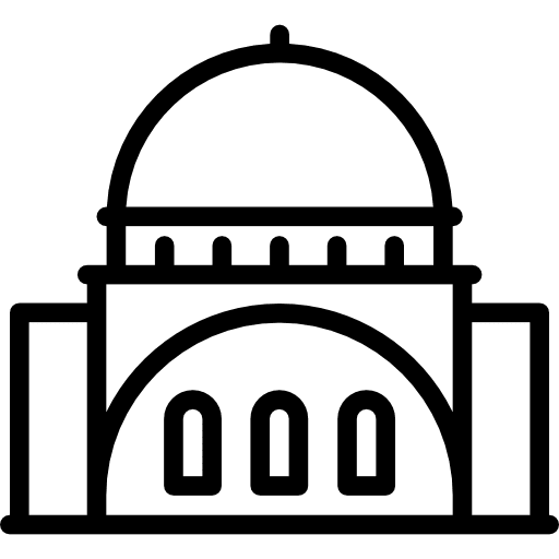Synagogue jew religion monuments icon Synagogue jew religion monuments icon
