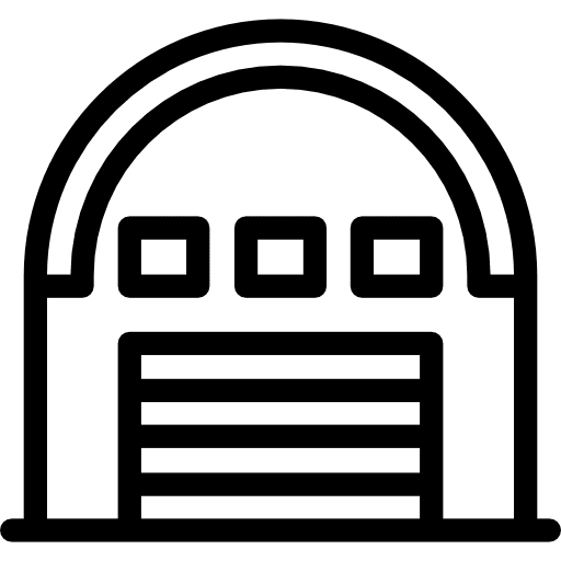 Closed garage storage closed parkings icon Closed garage storage closed parkings icon