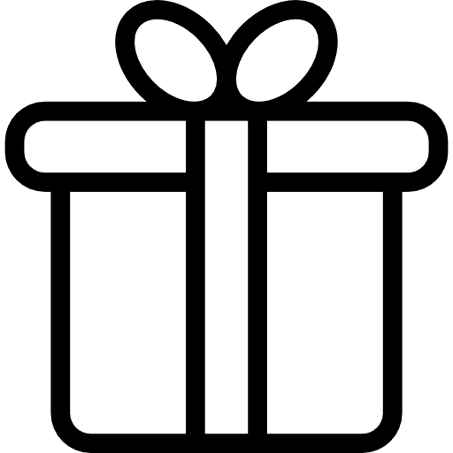 Gift box with lace christmas present signs gifts icon Gift box with lace christmas present signs gifts icon