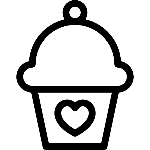 Sweet muffin cooking baker bake icon Sweet muffin cooking baker bake icon