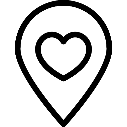 Wedding location map point placeholder map pointer icon Wedding location map point placeholder map pointer icon