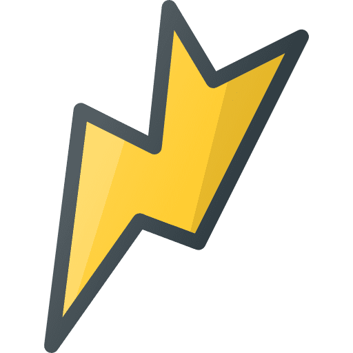 Lightning sky atmospheric shock icon Lightning sky atmospheric shock icon