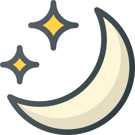 Night meteorology night weather icon Night meteorology night weather icon