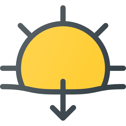 Sunset meteorology sky sunset icon Sunset meteorology sky sunset icon