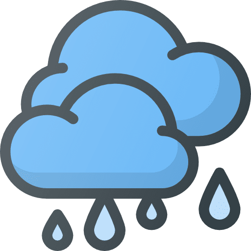 Rain weather meteorology atmospheric icon Rain weather meteorology atmospheric icon