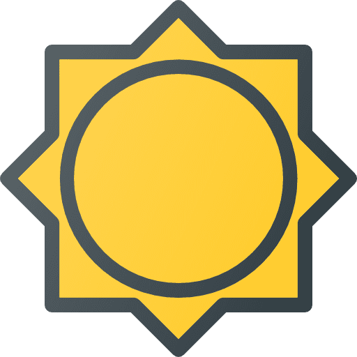 Sun atmospheric weather sky icon Sun atmospheric weather sky icon