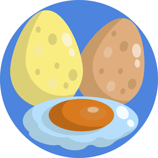 Eggs food and restaurant farming protein icon Eggs food and restaurant farming protein icon