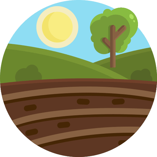 Farm mountains farming farming and gardening icon