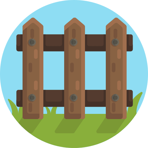 Fence agriculture farming and gardening garden icon Fence agriculture farming and gardening garden icon