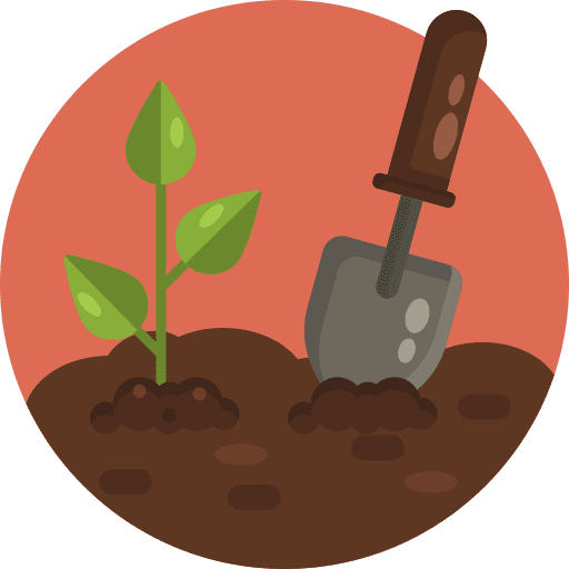 Gardening tool agriculture plants gardening icon