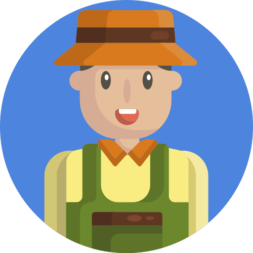 Farmer man professions and jobs farmer icon Farmer man professions and jobs farmer icon