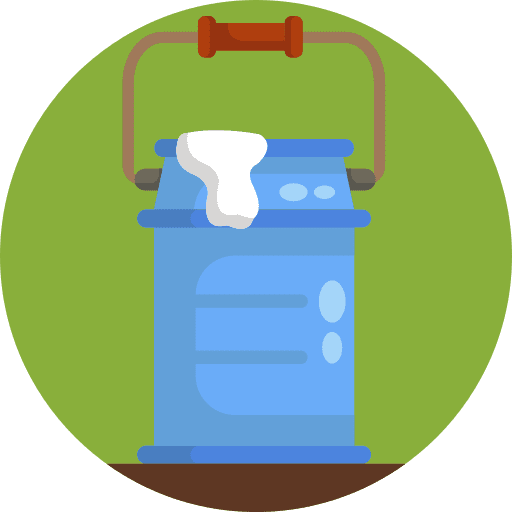 Milk tank bucket gardening garden icon Milk tank bucket gardening garden icon