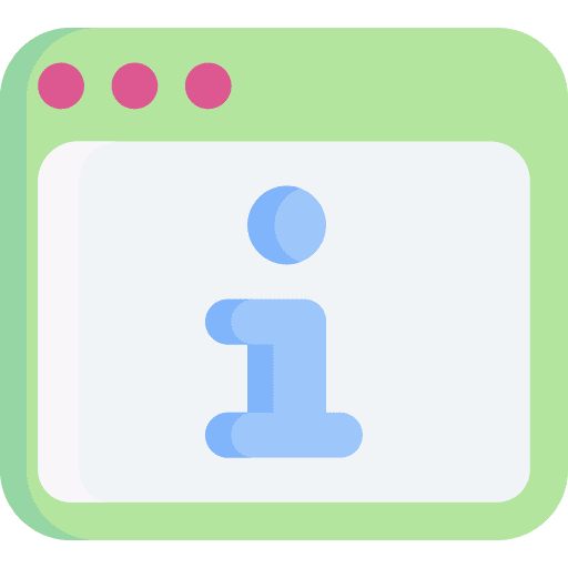 Information information info web page icon Information information info web page icon