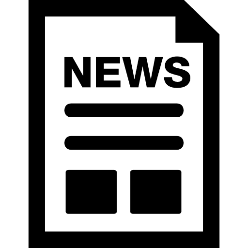 Document of news documents document new document icon
