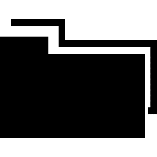 Folder with data interface symbol interface storage symbols icon