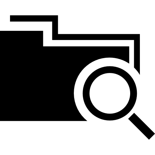 Data search interface symbol symbols symbol search icon