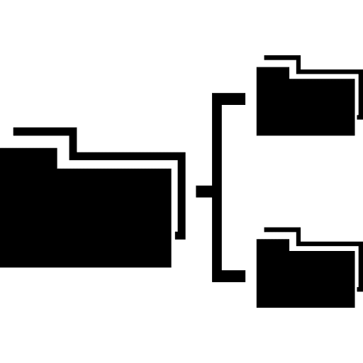 Data exchange between folders exchange folder exchanging icon