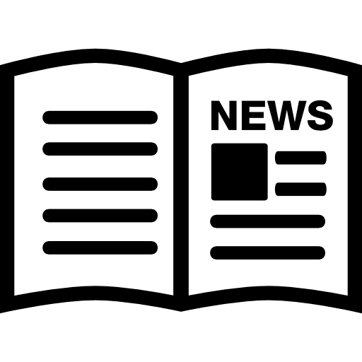 News document symbol file symbol interface icon