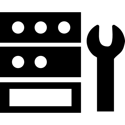 Server tool computer tool computers icon