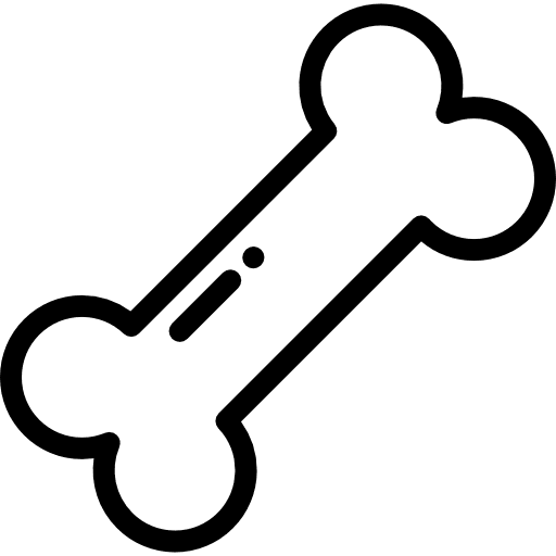 Bone pet bones animals icon