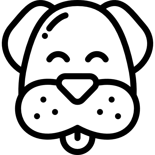 Dog breed dog puppy icon