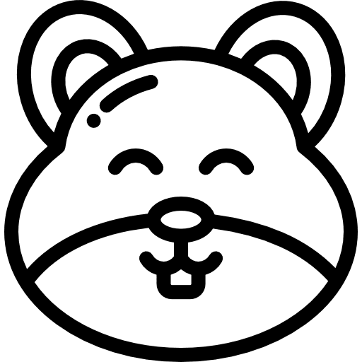 Hamster rodent pet hamster icon Hamster rodent pet hamster icon