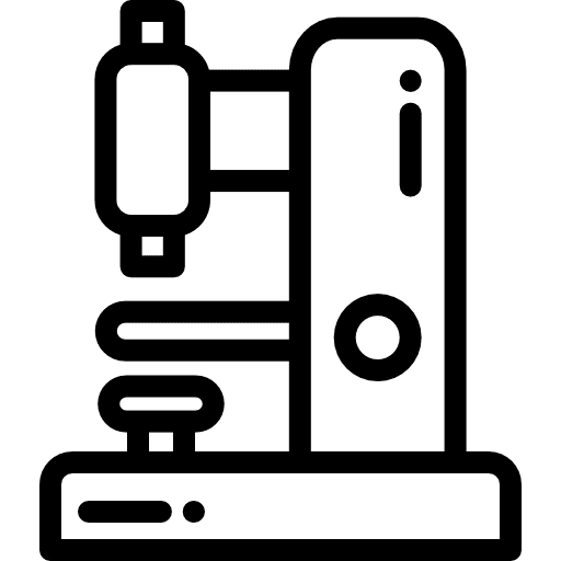 Microscope science tools and utensils education icon Microscope science tools and utensils education icon