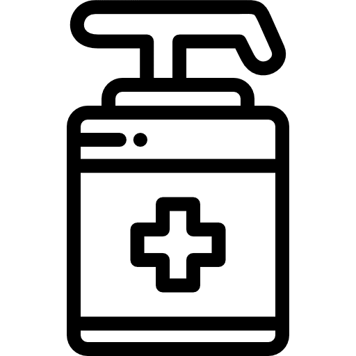 Antiseptic healthcare and medical medical medicine icon Antiseptic healthcare and medical medical medicine icon