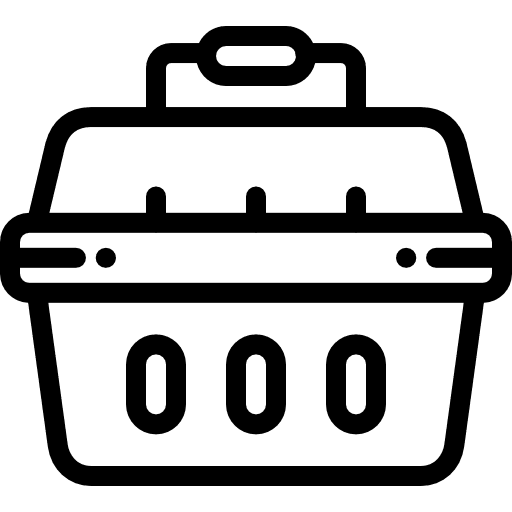 Carrier pet dog cat icon Carrier pet dog cat icon