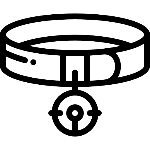 Leash collar leash animals icon Leash collar leash animals icon