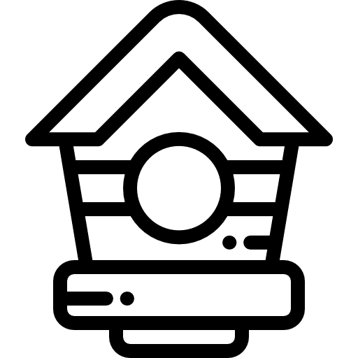 Bird house garden animals bird house icon Bird house garden animals bird house icon