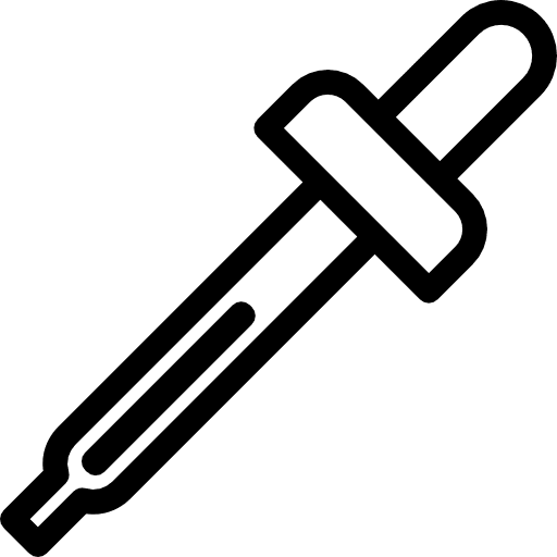 Dropper with liquid droppers liquids science icon