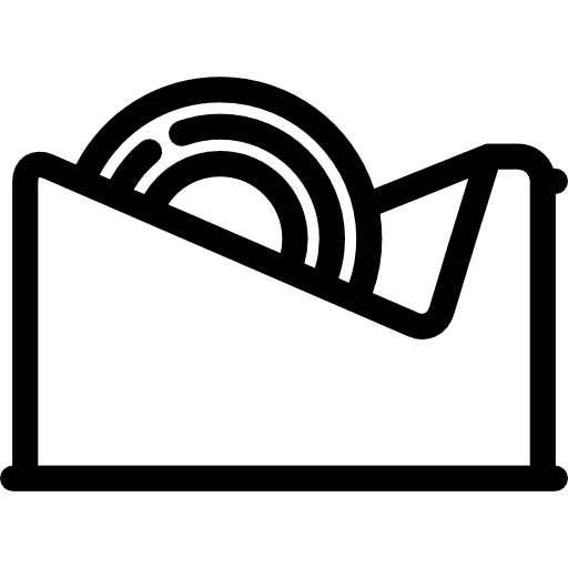 Cello tape fix attachment wrapper icon