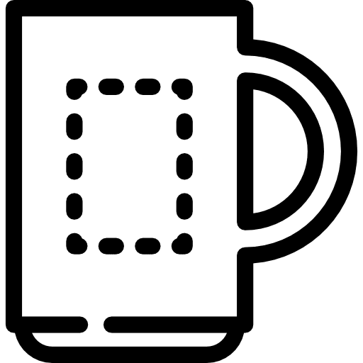 Big mug tea hot drink cup icon