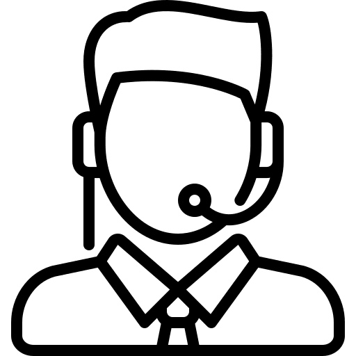 Administrator tie customer service administrator icon