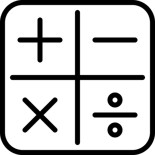 Calculator calculating calculate mathematical icon