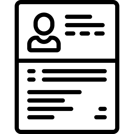 Summary curriculum education summary icon