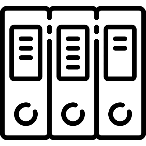 Folders interface documents file icon