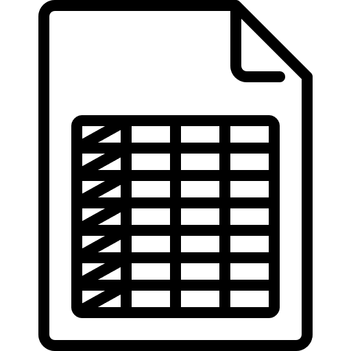 File archive document office material icon