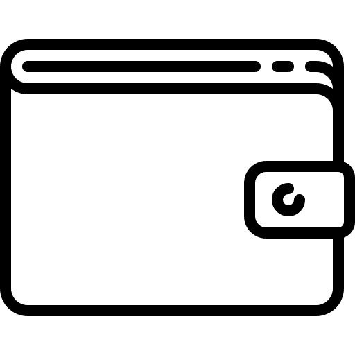 Wallet wallet fashion accessory icon