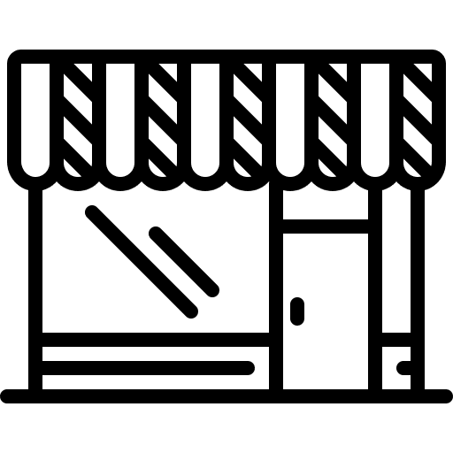 Store shopper commerce store icon