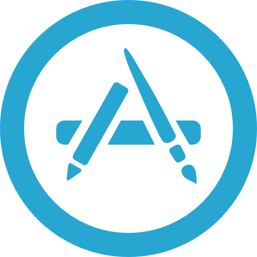 App store logo online store online shop icon App store logo online store online shop icon