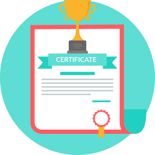 Certificate education degree certificate icon Certificate education degree certificate icon