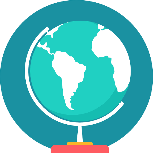 Geography education global maps and location icon Geography education global maps and location icon